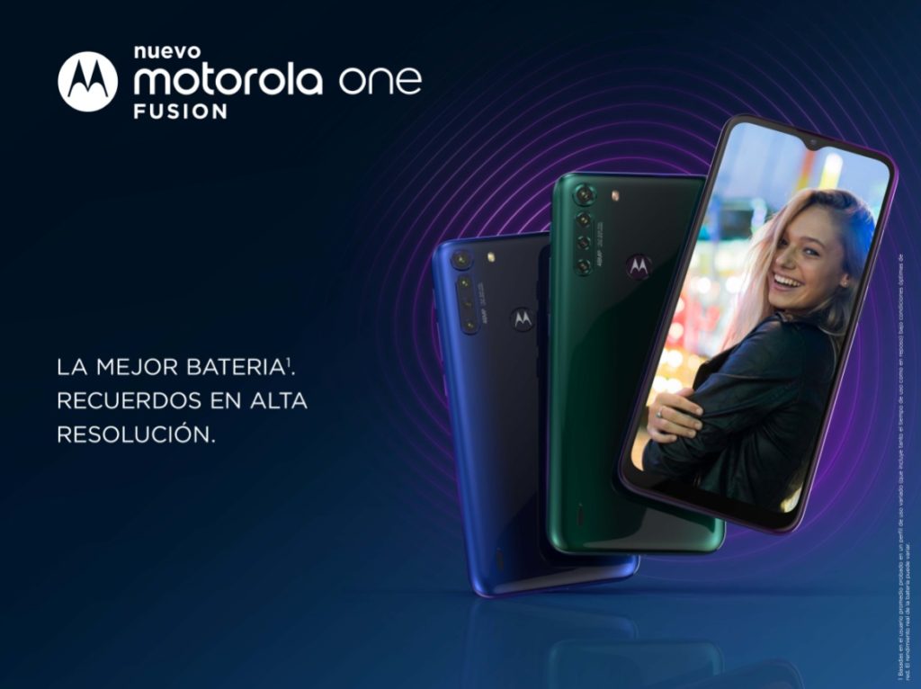Motorola lanza en Chile el nuevo Moto One Fusion