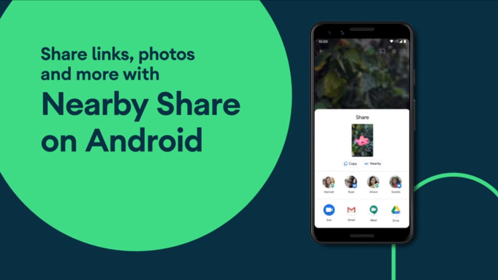 Nearby Share de Google comienza a estar disponible en móviles Android 6.0 o posterior
