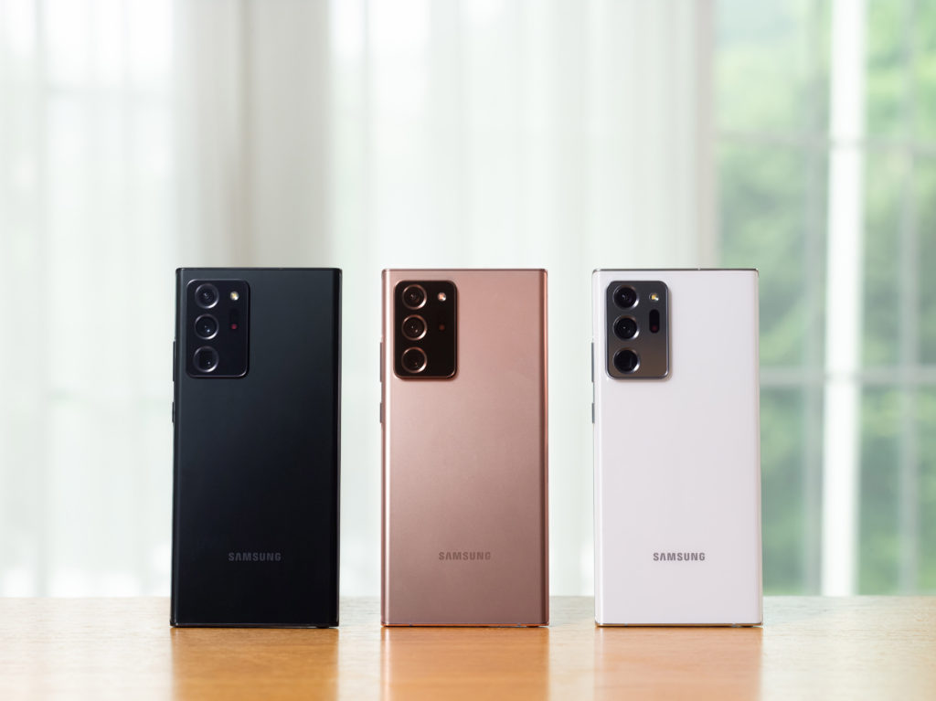 Samsung comenzará venta oficial de los Galaxy Note 20 en Chile tras éxito de la preventa