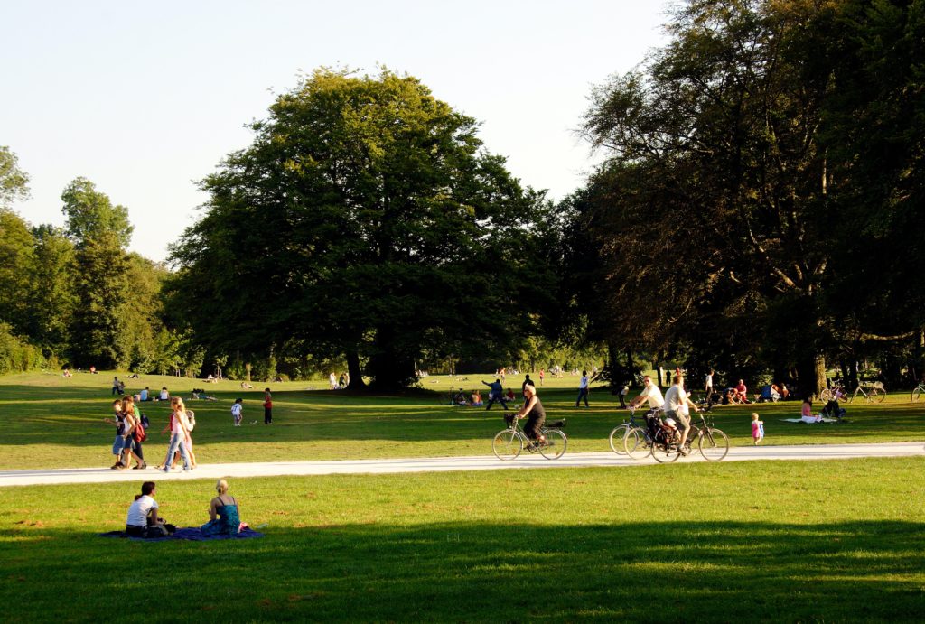 Los parques y lugares públicos son "puntos Wi-Fi" bastante comunes