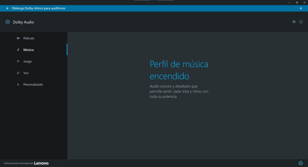 Dolby Audio Lenovo Ideapad Gaming 3i