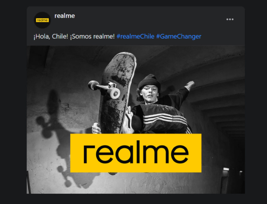 Ya es oficial: Realme anuncia su pronta llegada a Chile