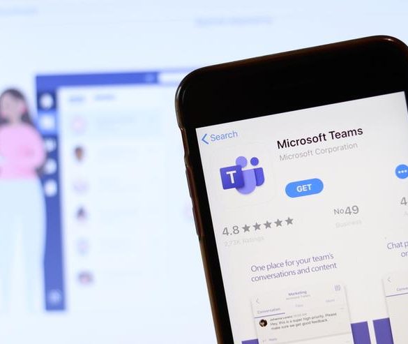 Microsoft Teams iOS Android portada