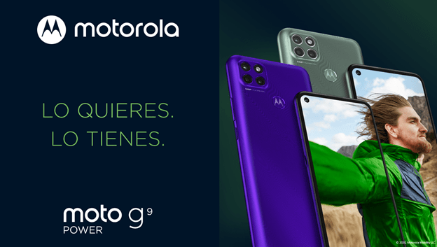 Motorola presenta su nuevo Moto G9 Power en Chile