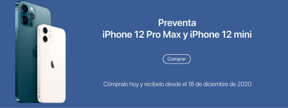 Estos son los precios de la preventa de los iPhone 12 mini y iPhone 12 Pro Max en MacOnline