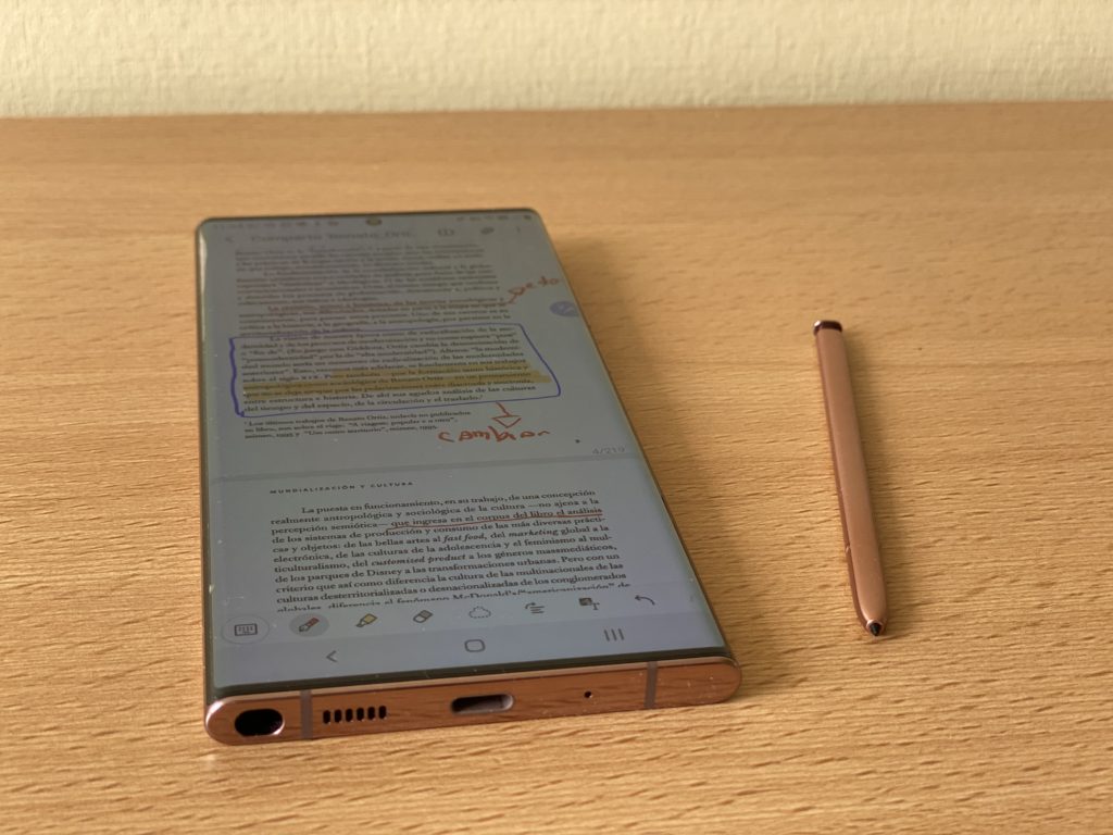 ¿Es el Samsung Galaxy Note 20 un dispositivo a considerar para trabajar o estudiar?