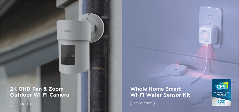 D-Link presenta nuevos productos inteligentes para el hogar #CES2021