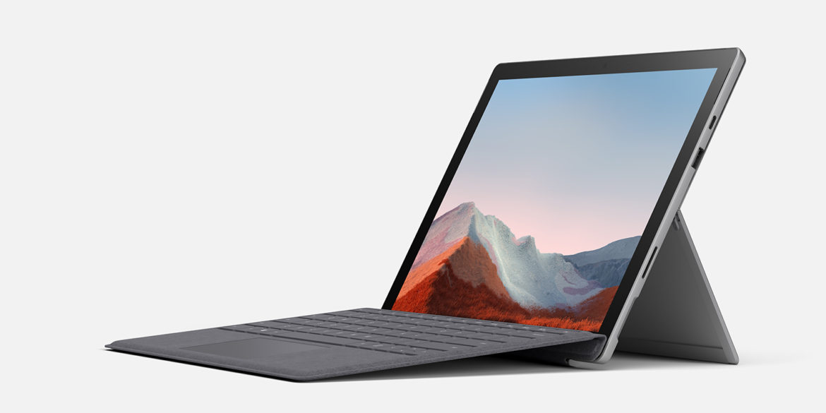 Microsoft Surface Pro 7+ portada