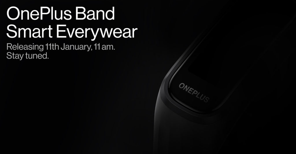 La primera smartband de OnePlus se presentará este lunes 11 de enero