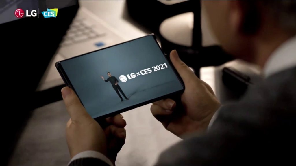LG muestra en video a su próximo smartphone enrollable llamado LG Rollable #CES2021