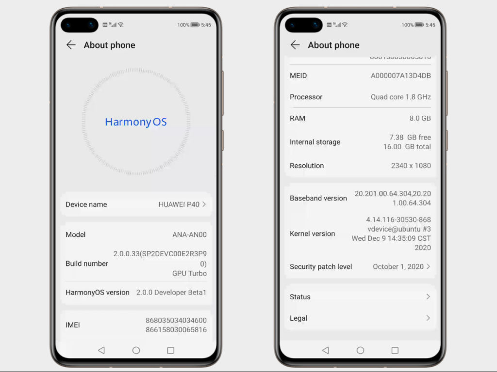 Huawei sale a explicar similitud de HarmonyOS con Android