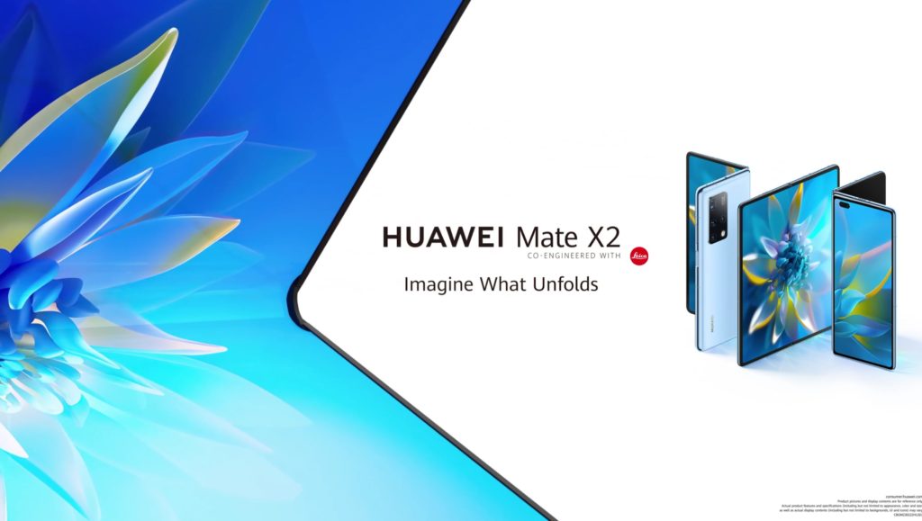El Huawei Mate X2 es presentado oficialmente