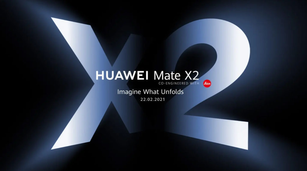 Nuevo teaser del Huawei Mate X2 incita que apostará por un formato similar al Galaxy Z Fold 2