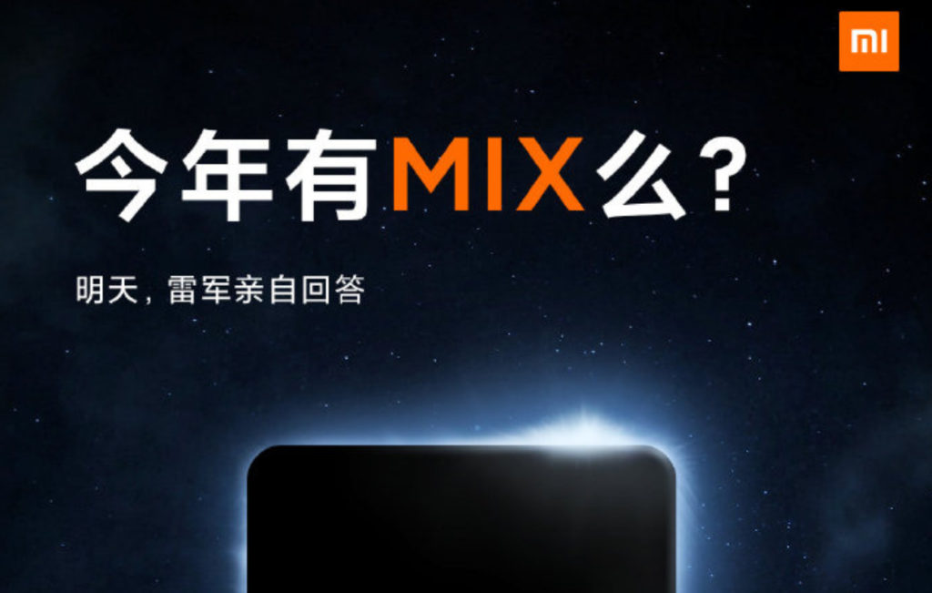 ¿Nuevo Mi Mix 4 en camino? Eso sugiere un ejecutivo de Xiaomi