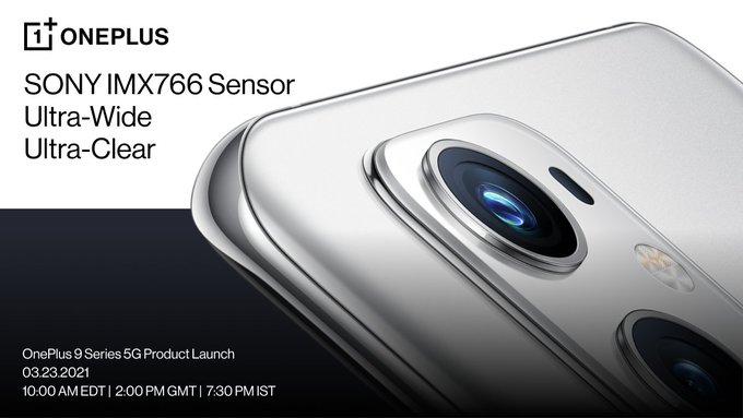 El OnePlus 9 usará el sensor ultra amplio Sony IMX 766 de 50 megapíxeles