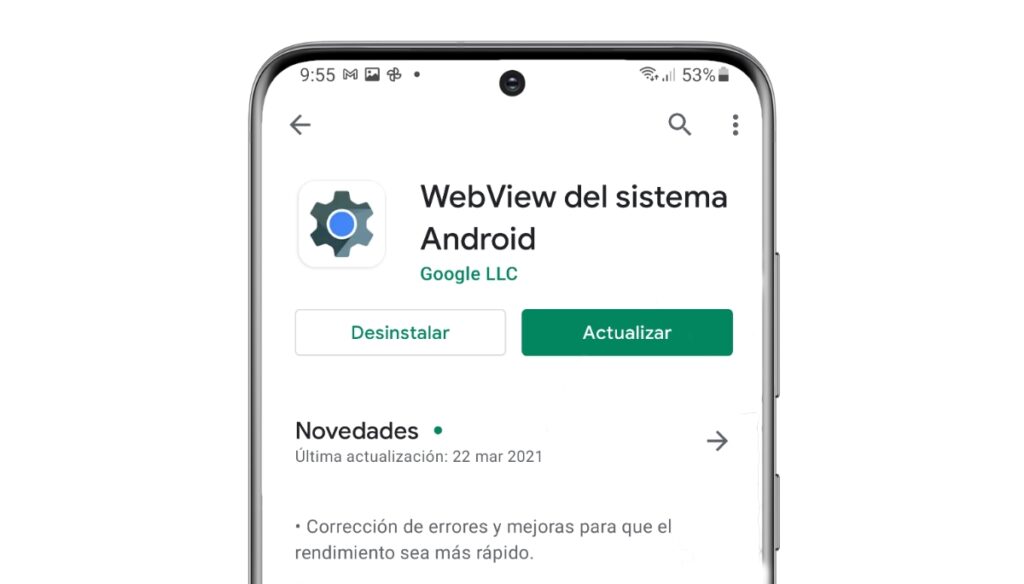 Google WebView Android
