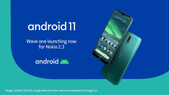 Nokia 2.3 y 8.1 se están actualizando a Android 11