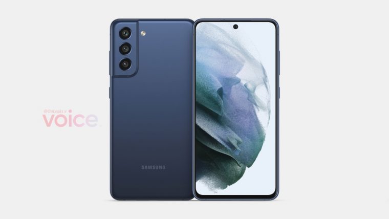 El Galaxy S21 FE aparece en una foto promocional oficial y luego es eliminada por Samsung