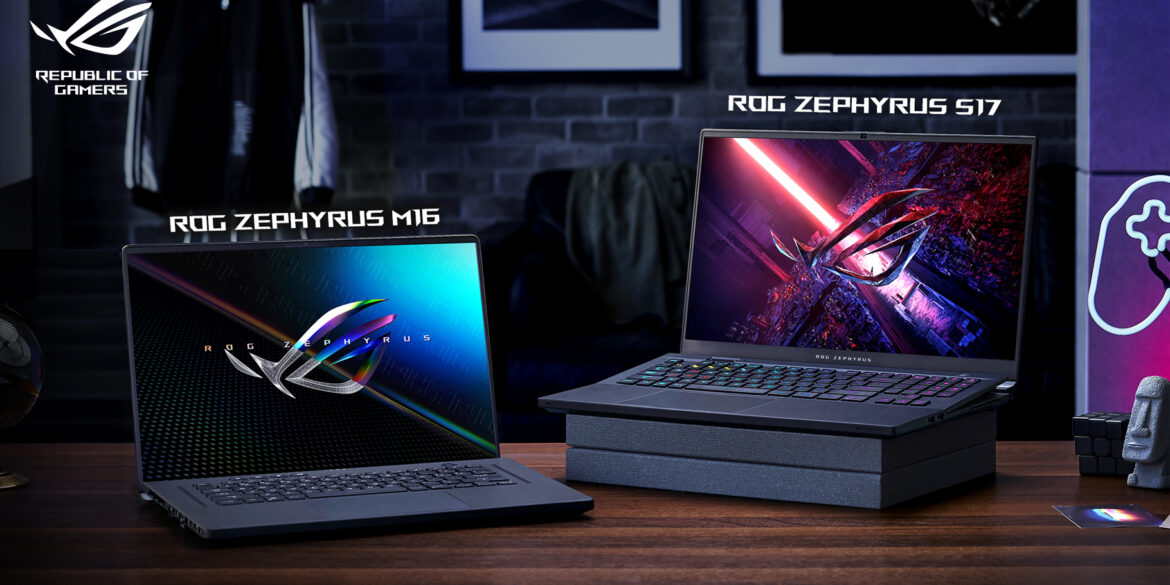 Asus Zephyrus M16 y S17 portada