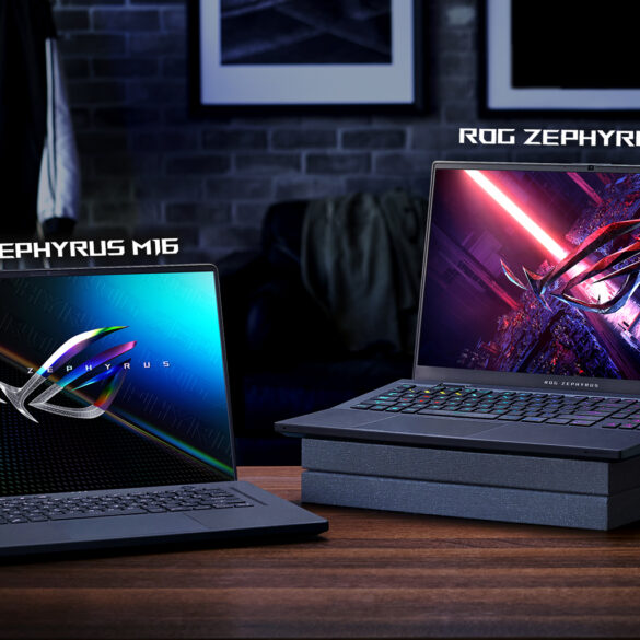 Asus Zephyrus M16 y S17 portada