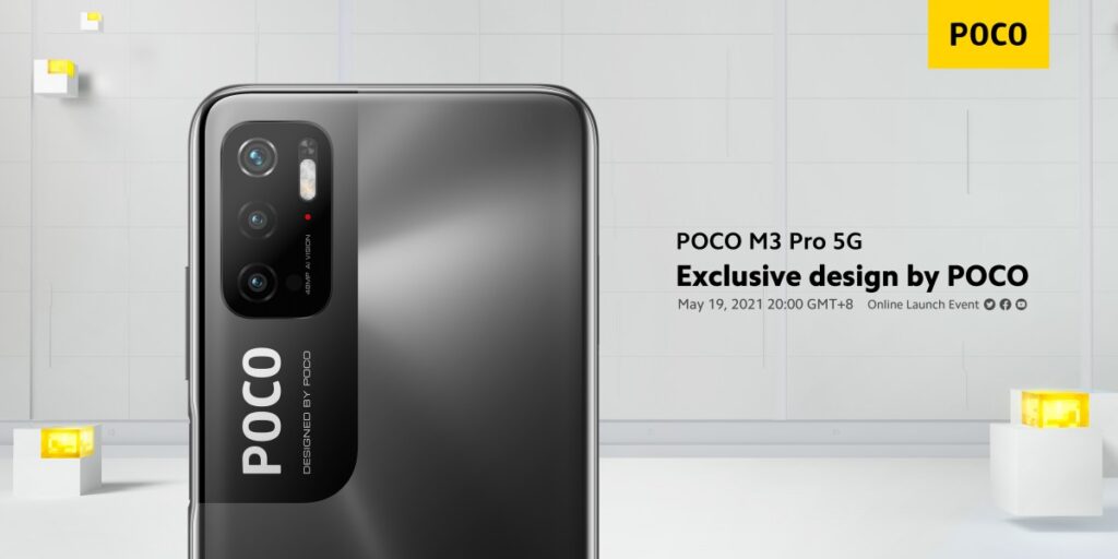 El nuevo Poco M3 Pro 5G será presentado mañana