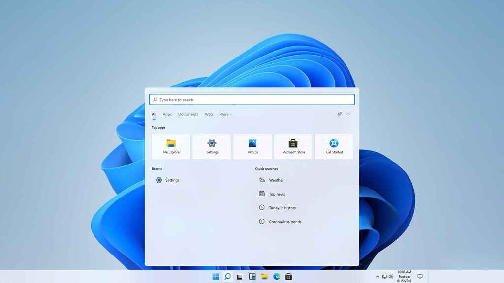 Windows 11 menu inicio