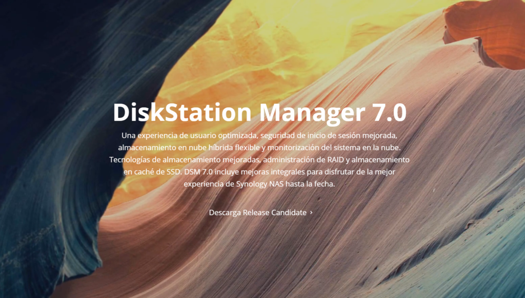 Synology finalmente libera la versión final de DiskStation Manager 7.0