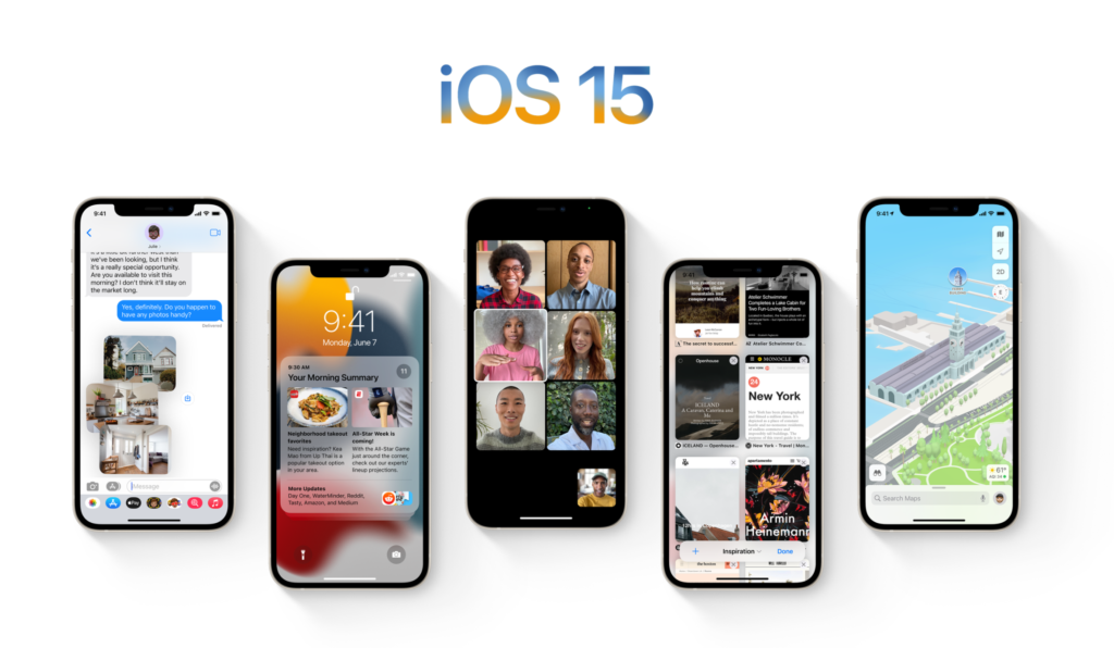 Apple libera iOS 15.0.1 para solucionar error que impedía desbloquear el iPhone 13 con el Apple Watch al usar mascarilla