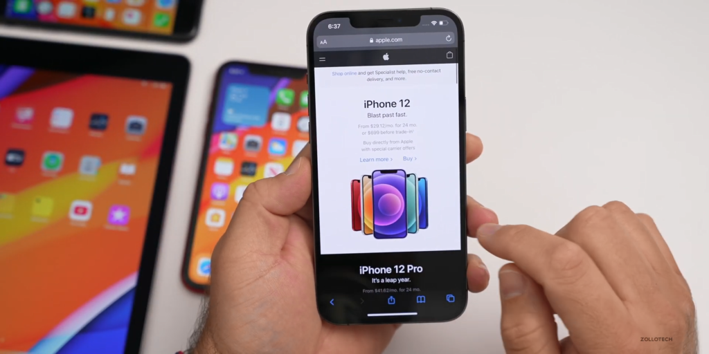 Bug del Wi-Fi corregido en iOS 14.7 Beta 5. Captura: Zollotech