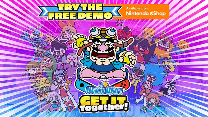 Nintendo publica un demo gratuito de WarioWare: Get It Together!