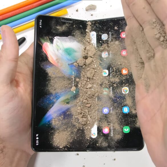 Prueba de resistencia Galaxy Z Fold3