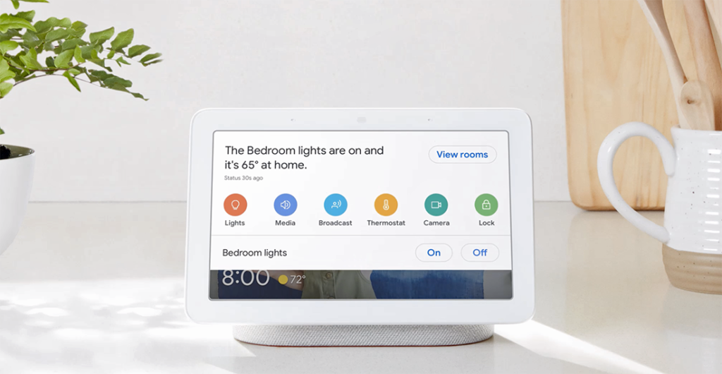 Los Google Nest Hub de primera generación comienzan a actualizarse a Fuchsia OS