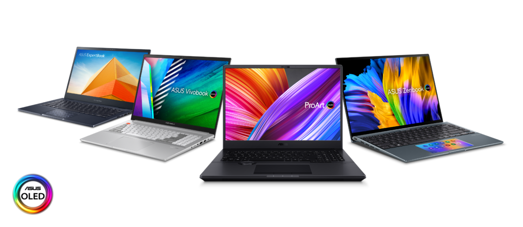 ASUS OLED Laptop Lineup 2021