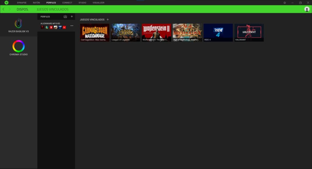 Captura 10 Razer Basilisk v3