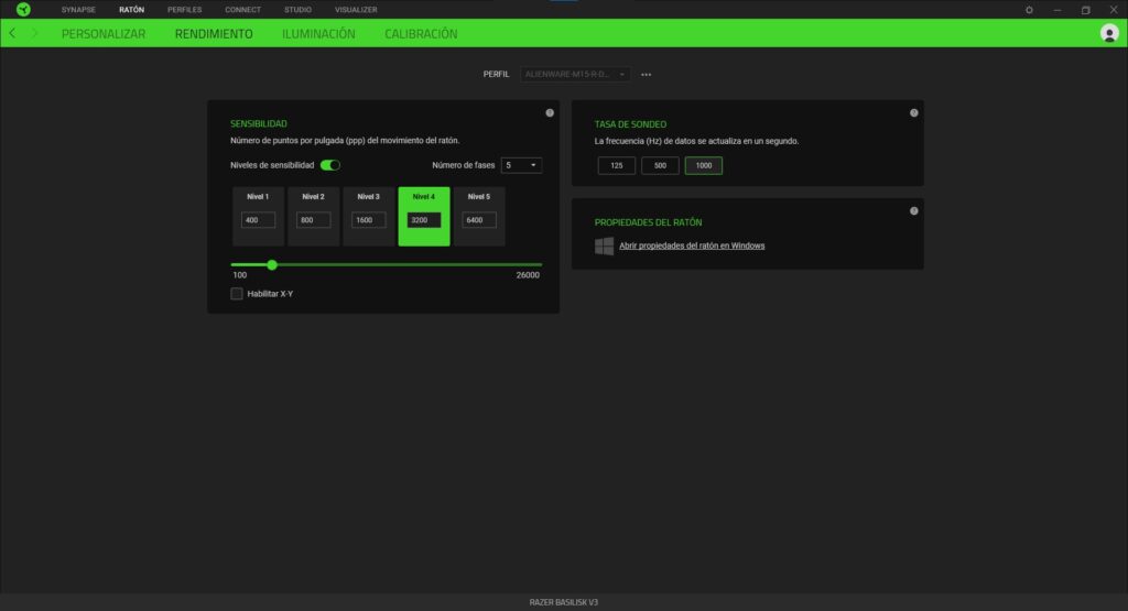 Captura 7 Razer Basilisk v3