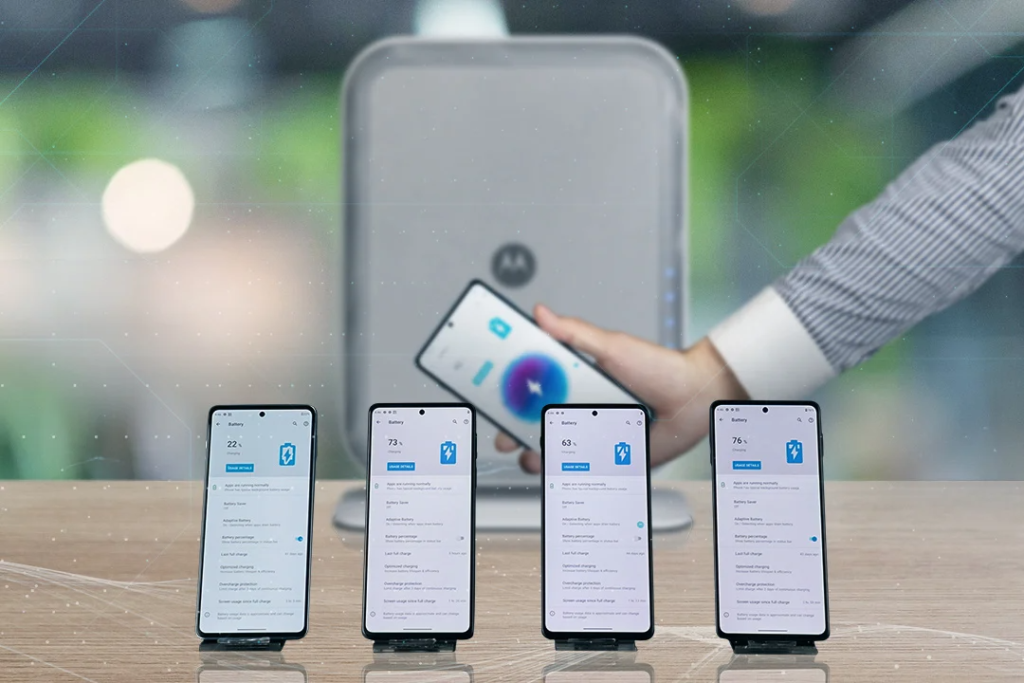 Motorola Air Charging: Carga de manera inalámbrica cuatro dispositivos a la vez con hasta 3 metros de distancia