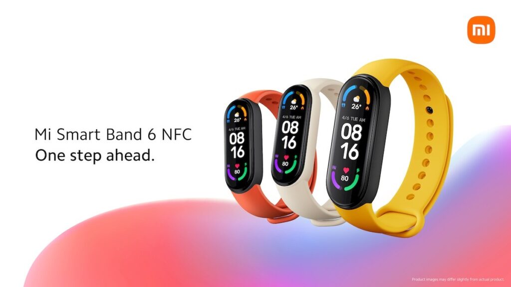 Xiaomi presentó la nueva Mi Smart Band 6 ahora con NFC para realizar pagos móviles y también con Alexa
