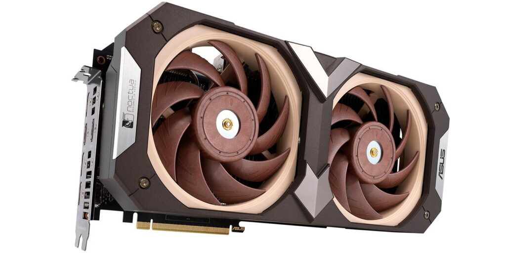 Asus Noctua RTX 3070 foto 1