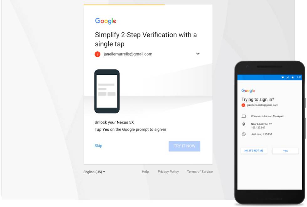 Google nos recuerda que se va a activar la verificación de dos pasos por defecto pronto
