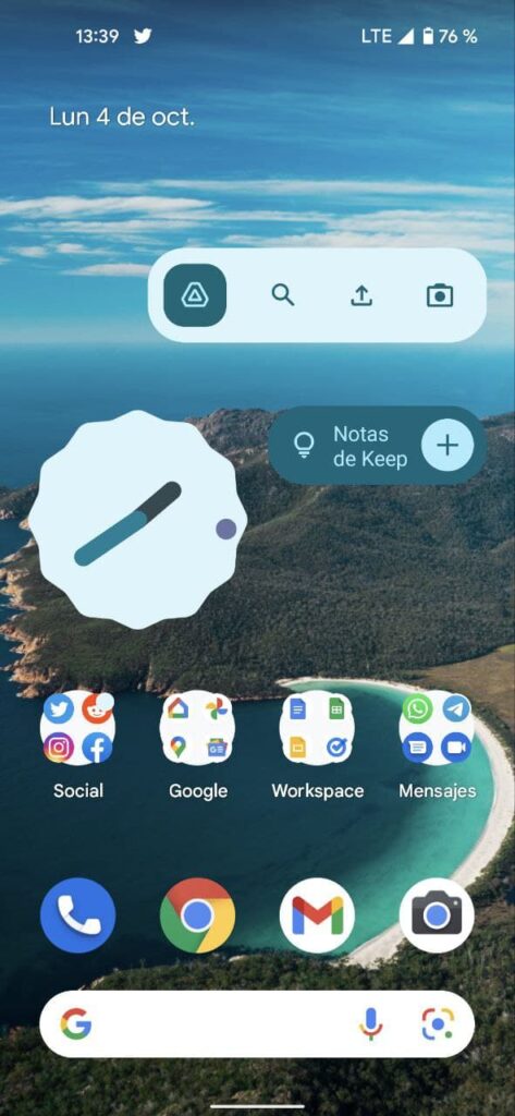 Android 12 pixel 5 foto 1