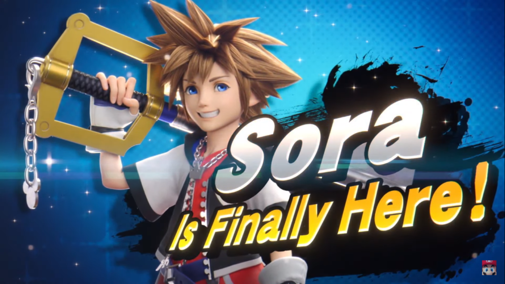 Sora de Kingdom Hearts es el último personaje que se unirá a Super Smash Bros. Ultimate