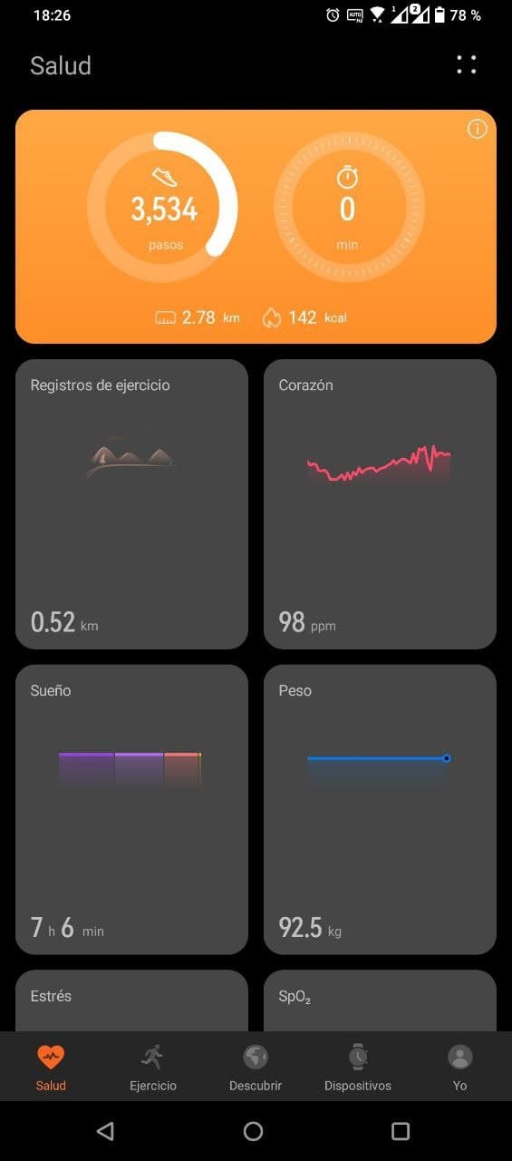 Captura pantalla Huawei Watch 3 (1)