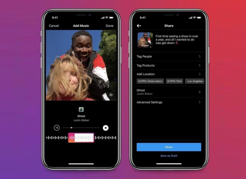 Instagram prueba la opción de añadir música a las publicaciones que realicemos en el “feed” principal