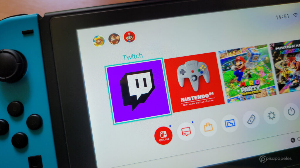 Ya puedes descargar la aplicación oficial de Twitch en tu Nintendo Switch