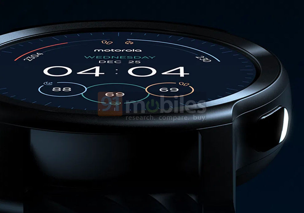 Aparecen los primeros renders y detalles técnicos del próximo Motorola Moto Watch 100