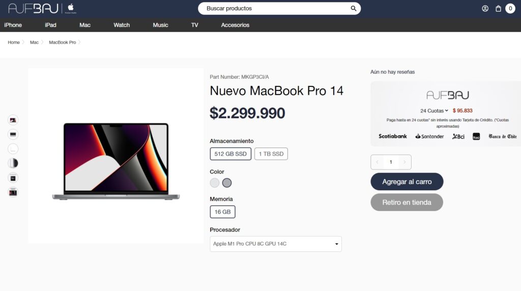 Apple MacBook Pro 14 M1 pro foto 0