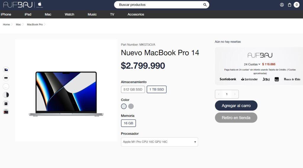 Apple MacBook Pro 14 M1 pro foto 1