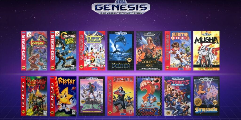 5 nuevos juegos de Sega Genesis se unen al catálogo de Nintendo Switch Online en diciembre