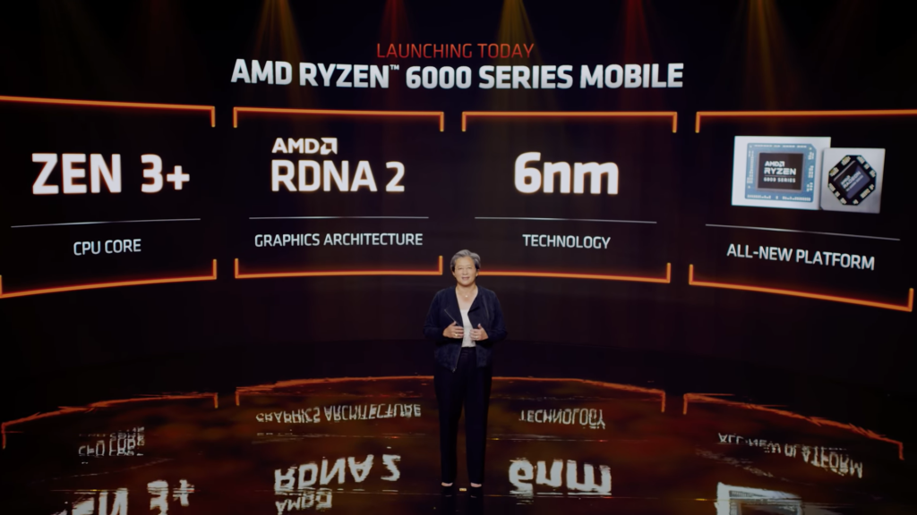 AMD presenta nuevos procesadores Zen 3+ con gráficos RDNA 2 #CES2022