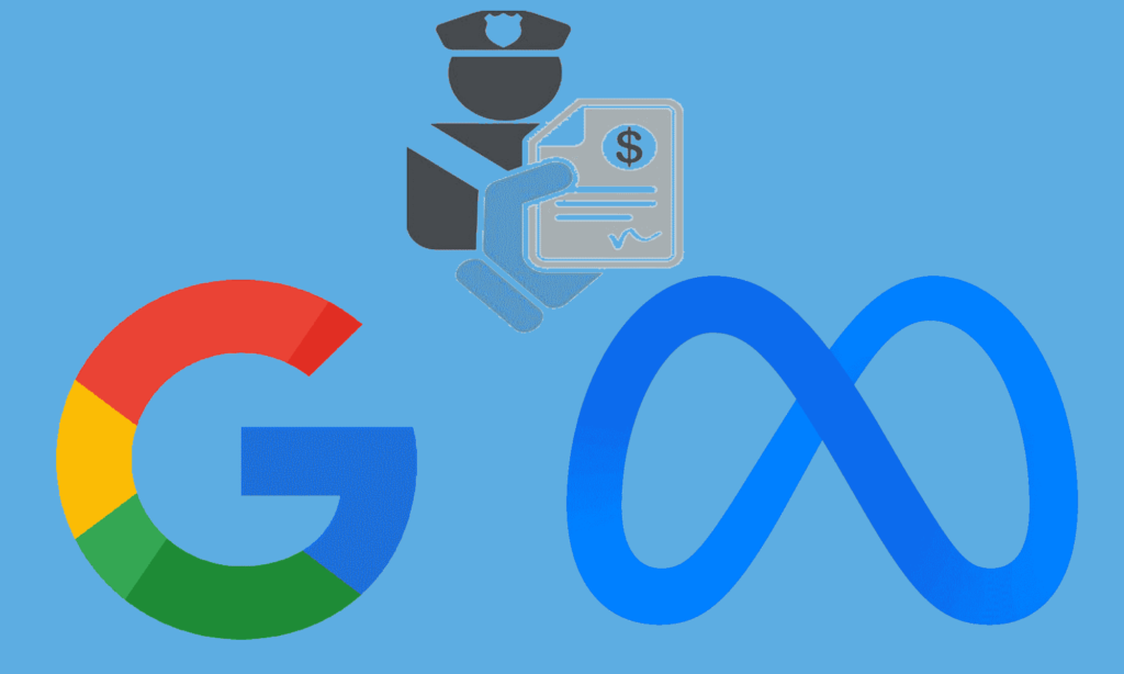 Google y Meta (Facebook) fueron multados en Francia por 238 millones de dólares
